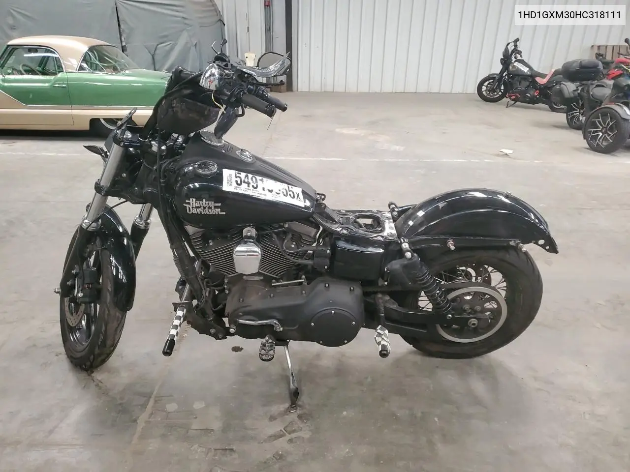 2017 Harley-Davidson Fxdb Dyna Street Bob VIN: 1HD1GXM30HC318111 Lot: 54919955