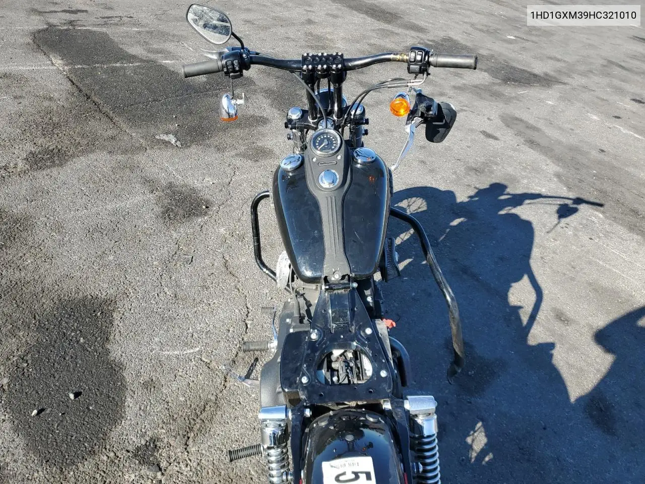 2017 Harley-Davidson Fxdb Dyna Street Bob VIN: 1HD1GXM39HC321010 Lot: 56193425