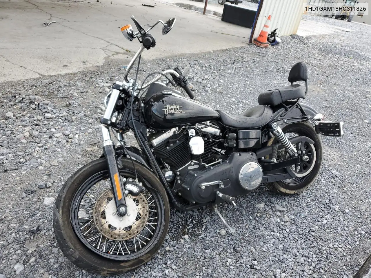 2017 Harley-Davidson Fxdb Dyna Street Bob VIN: 1HD1GXM18HC311826 Lot: 56715755