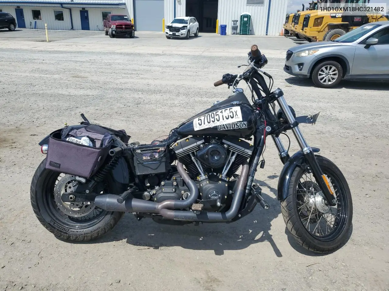 2017 Harley-Davidson Fxdb Dyna Street Bob VIN: 1HD1GXM18HC321482 Lot: 57095155