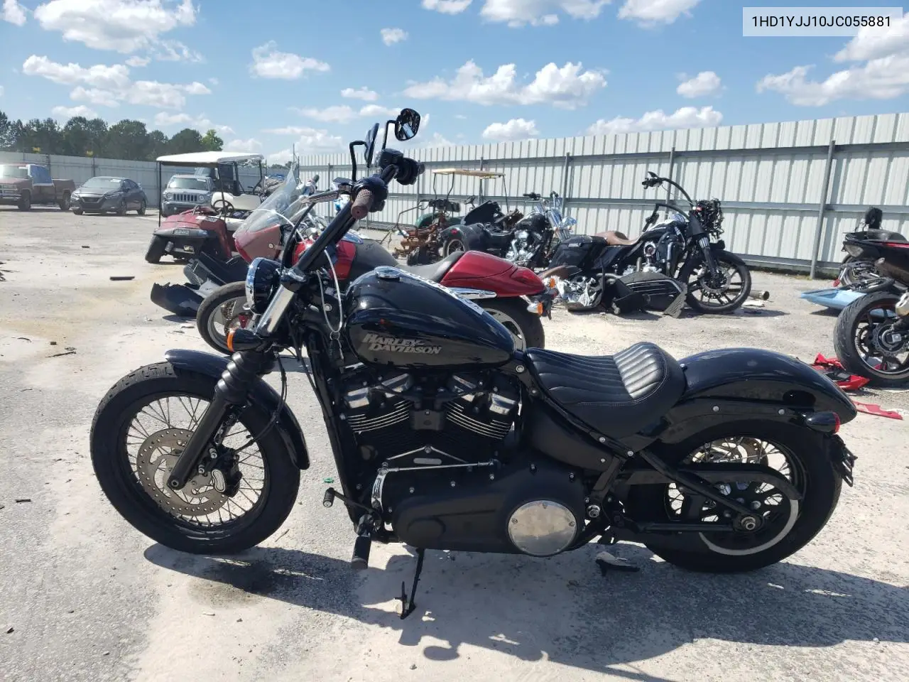 2018 Harley-Davidson Fxbb Street Bob VIN: 1HD1YJJ10JC055881 Lot: 56566105