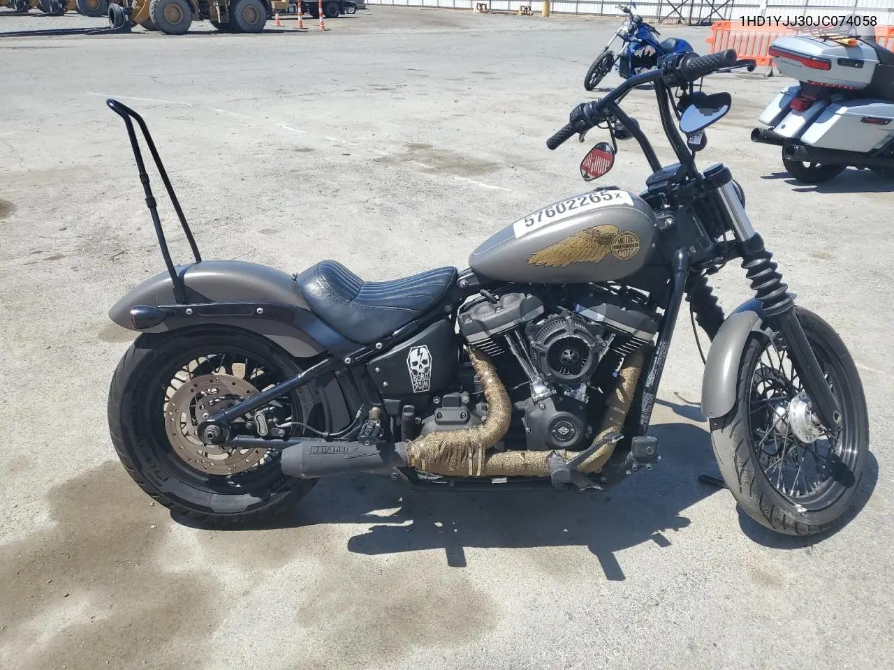 2018 Harley-Davidson Fxbb Street Bob VIN: 1HD1YJJ30JC074058 Lot: 57602265