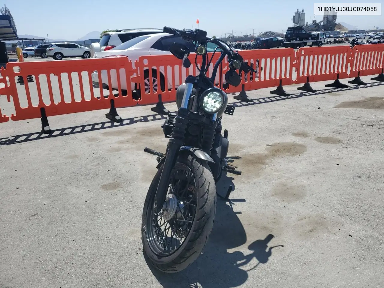 2018 Harley-Davidson Fxbb Street Bob VIN: 1HD1YJJ30JC074058 Lot: 57602265