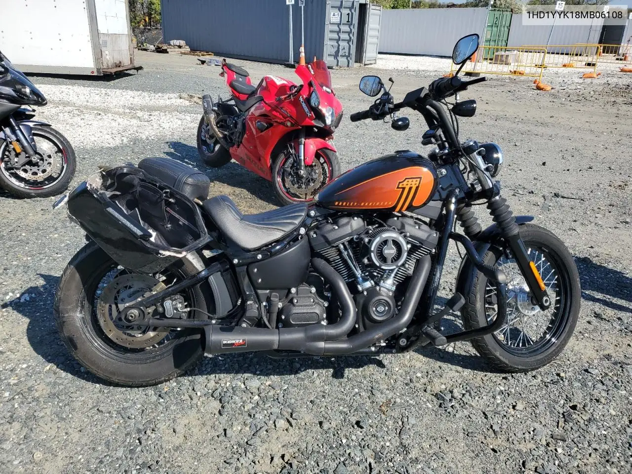 2021 Harley-Davidson Fxbbs VIN: 1HD1YYK18MB06108 Lot: 51793375