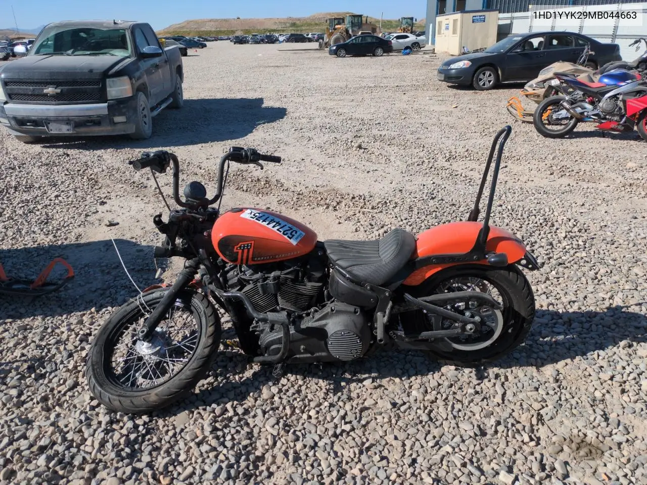 2021 Harley-Davidson Fxbbs VIN: 1HD1YYK29MB044663 Lot: 52744175