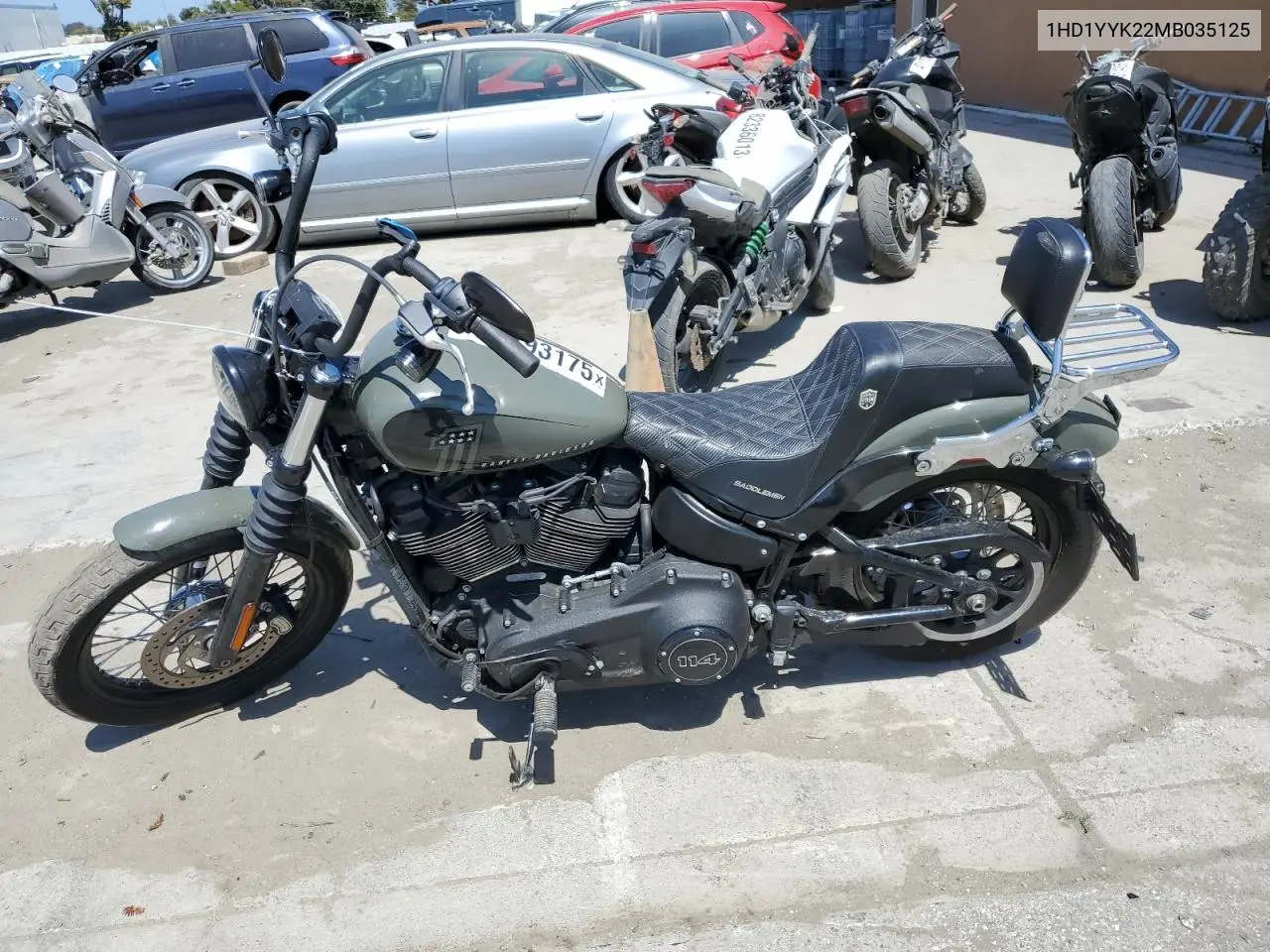 2021 Harley-Davidson Fxbbs VIN: 1HD1YYK22MB035125 Lot: 56293175