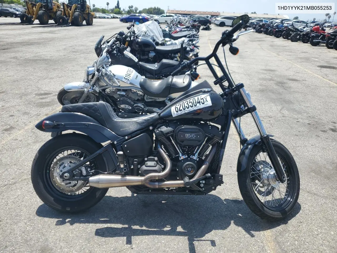 2021 Harley-Davidson Fxbbs VIN: 1HD1YYK21MB055253 Lot: 62035045