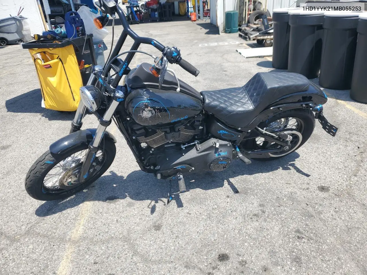 2021 Harley-Davidson Fxbbs VIN: 1HD1YYK21MB055253 Lot: 62035045