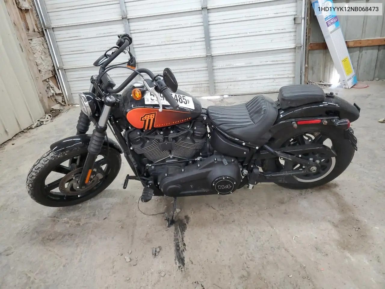 2022 Harley-Davidson Fxbbs VIN: 1HD1YYK12NB068473 Lot: 52956485