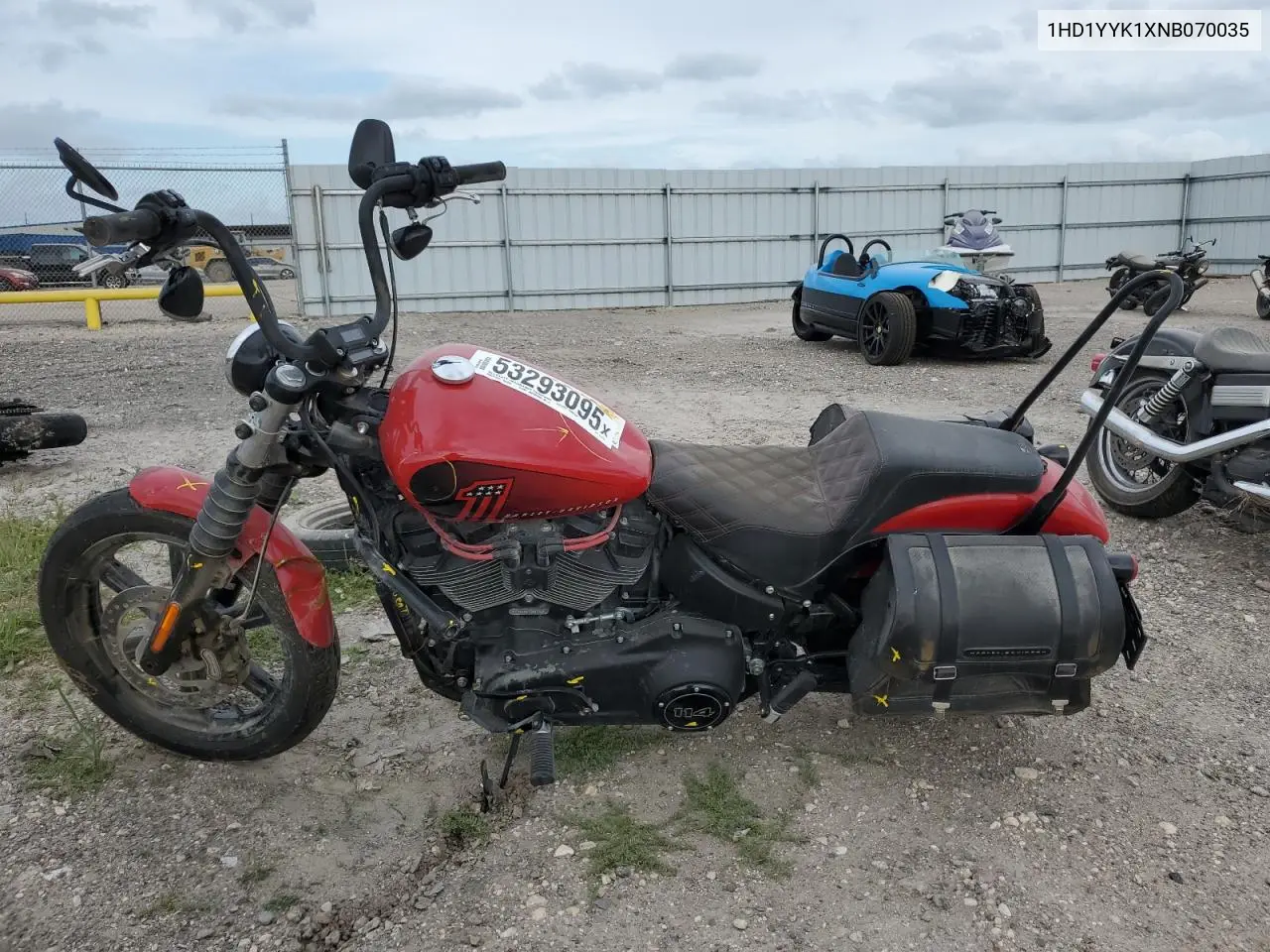 2022 Harley-Davidson Fxbbs VIN: 1HD1YYK1XNB070035 Lot: 53293095