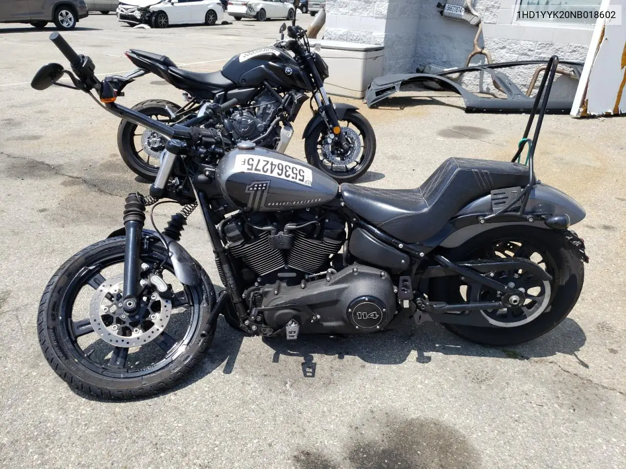 2022 Harley-Davidson Fxbbs VIN: 1HD1YYK20NB018602 Lot: 55364275