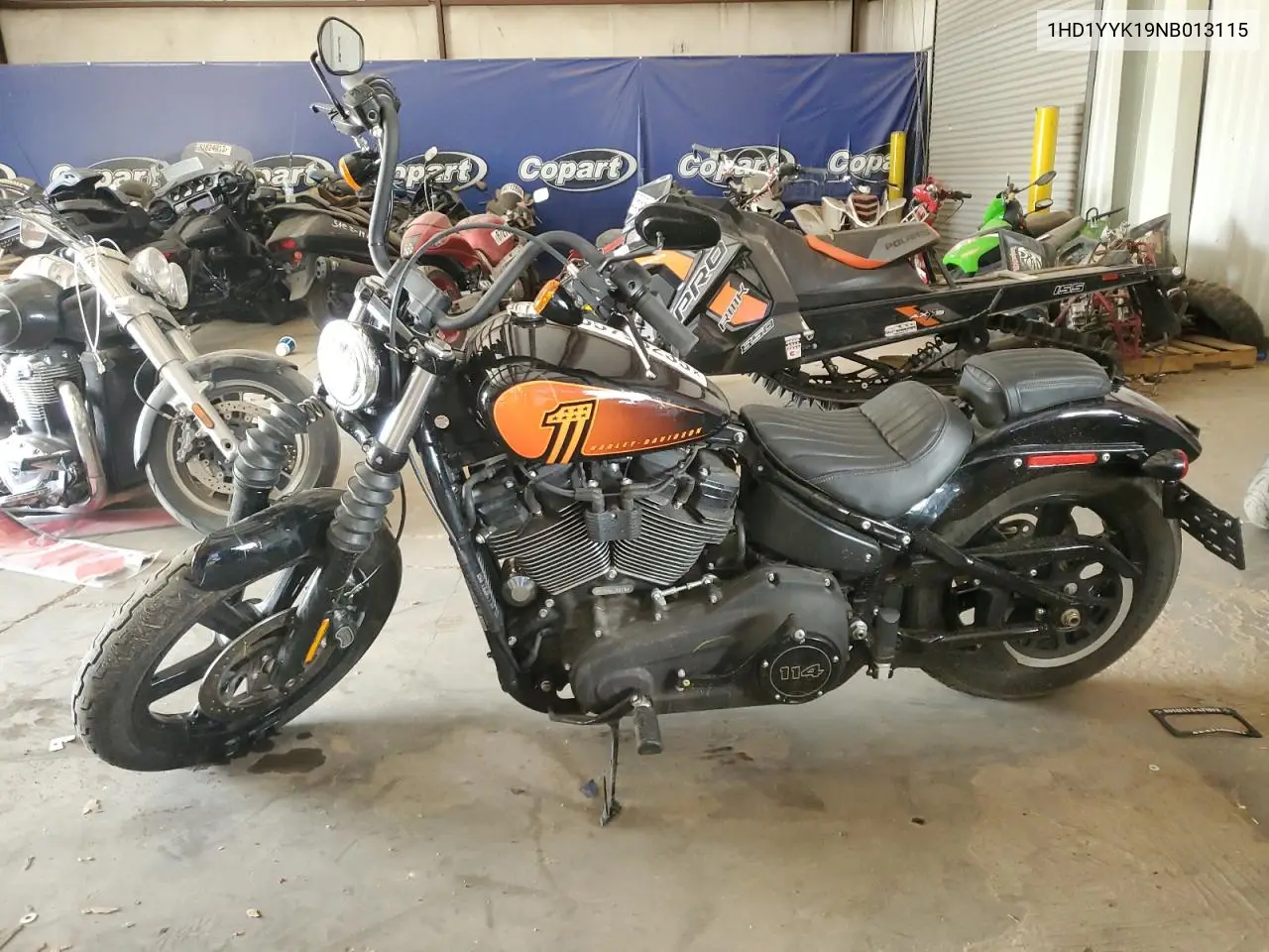 2022 Harley-Davidson Fxbbs VIN: 1HD1YYK19NB013115 Lot: 55793235