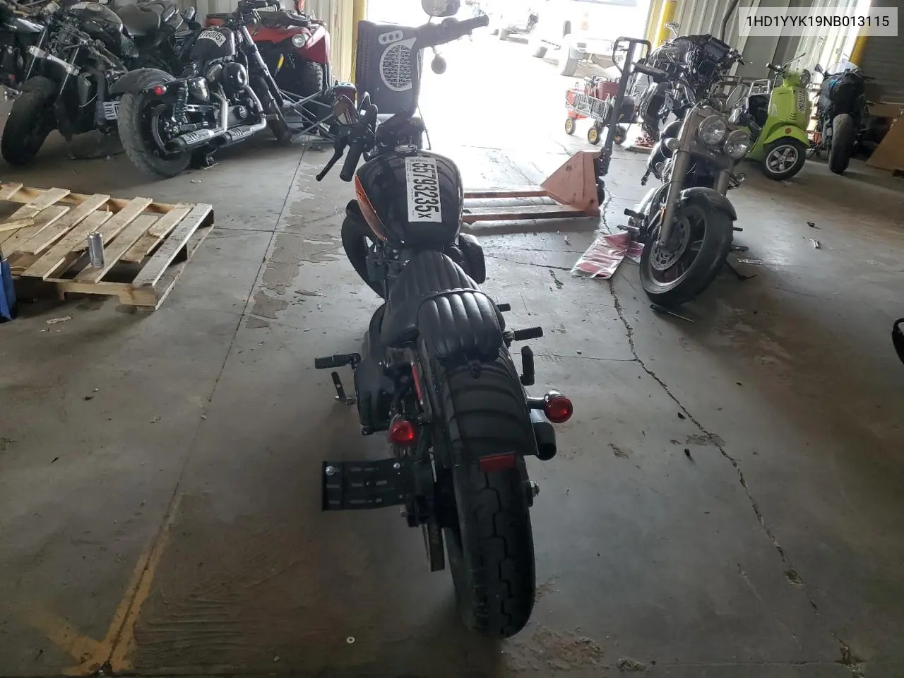 2022 Harley-Davidson Fxbbs VIN: 1HD1YYK19NB013115 Lot: 55793235