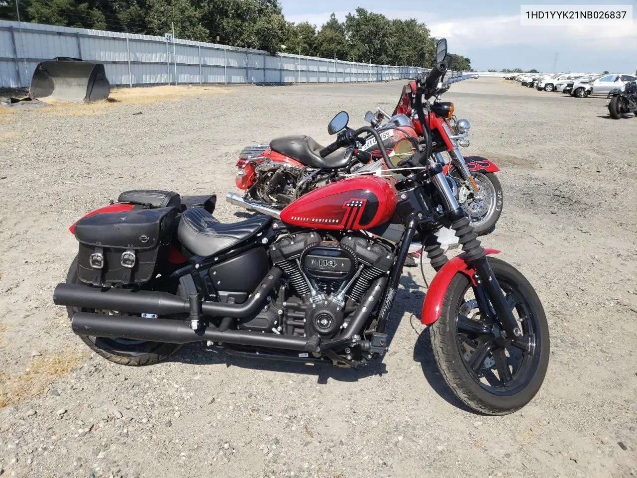 2022 Harley-Davidson Fxbbs VIN: 1HD1YYK21NB026837 Lot: 61723405