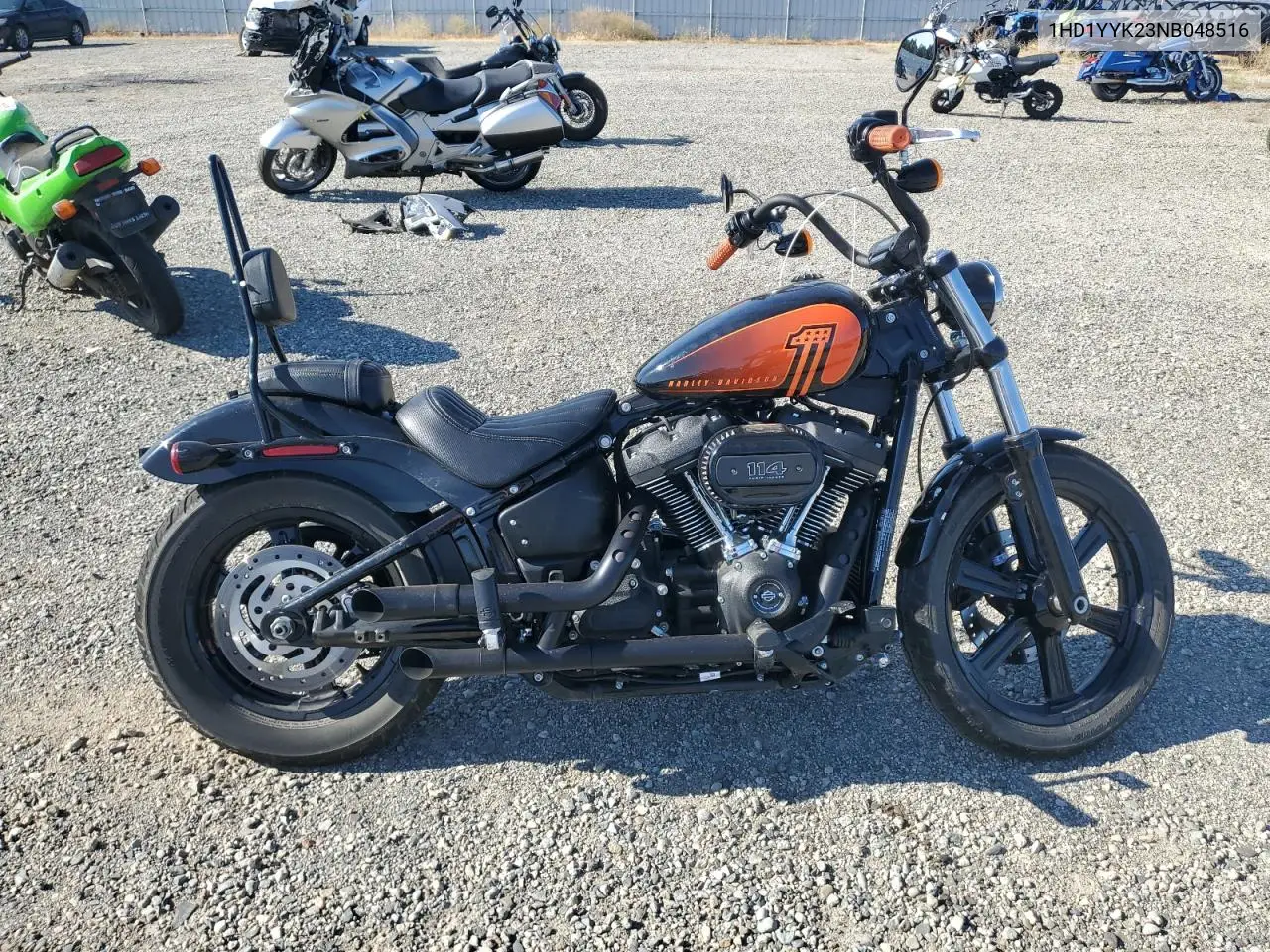 2022 Harley-Davidson Fxbbs VIN: 1HD1YYK23NB048516 Lot: 62535095