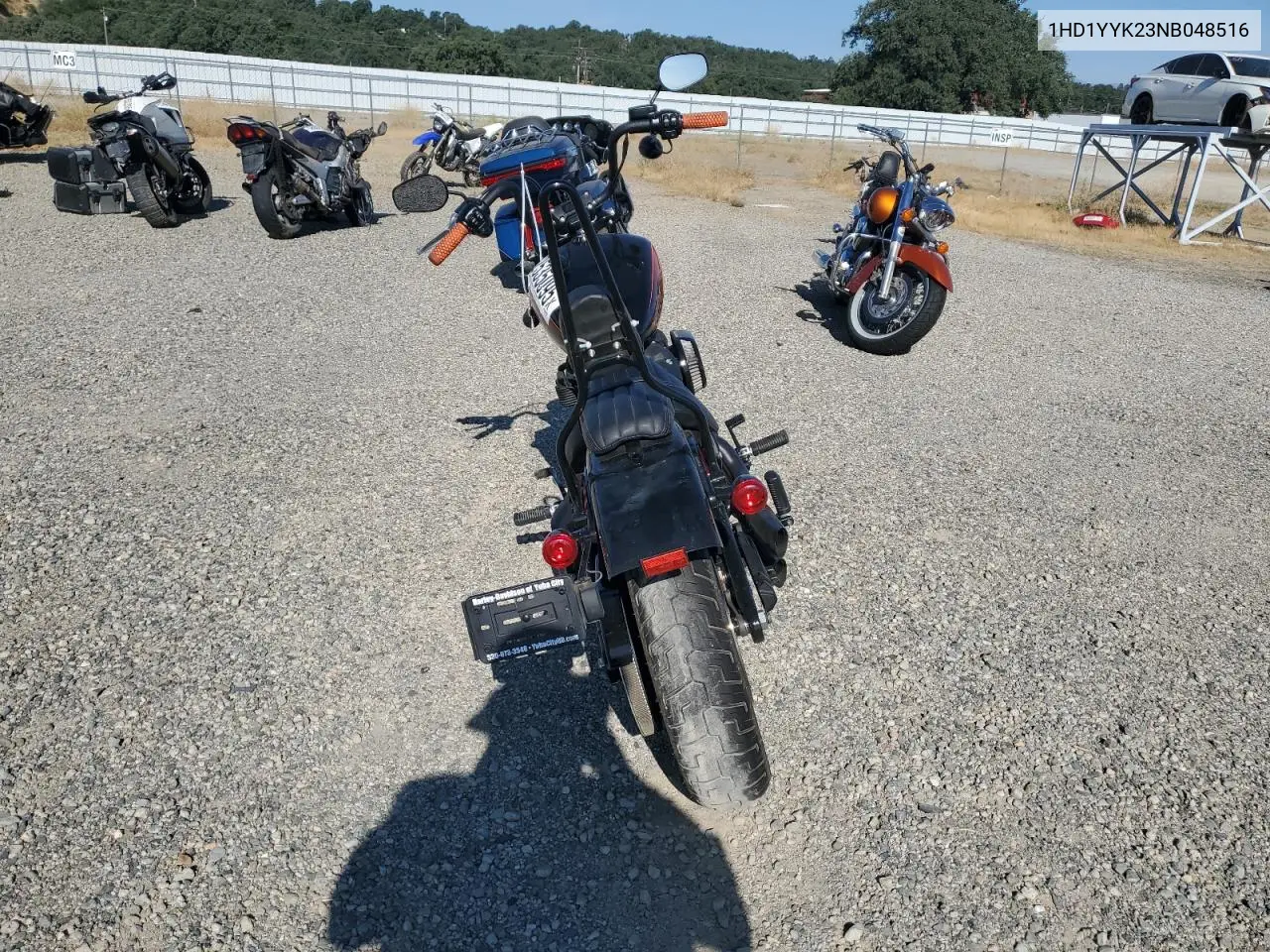 2022 Harley-Davidson Fxbbs VIN: 1HD1YYK23NB048516 Lot: 62535095