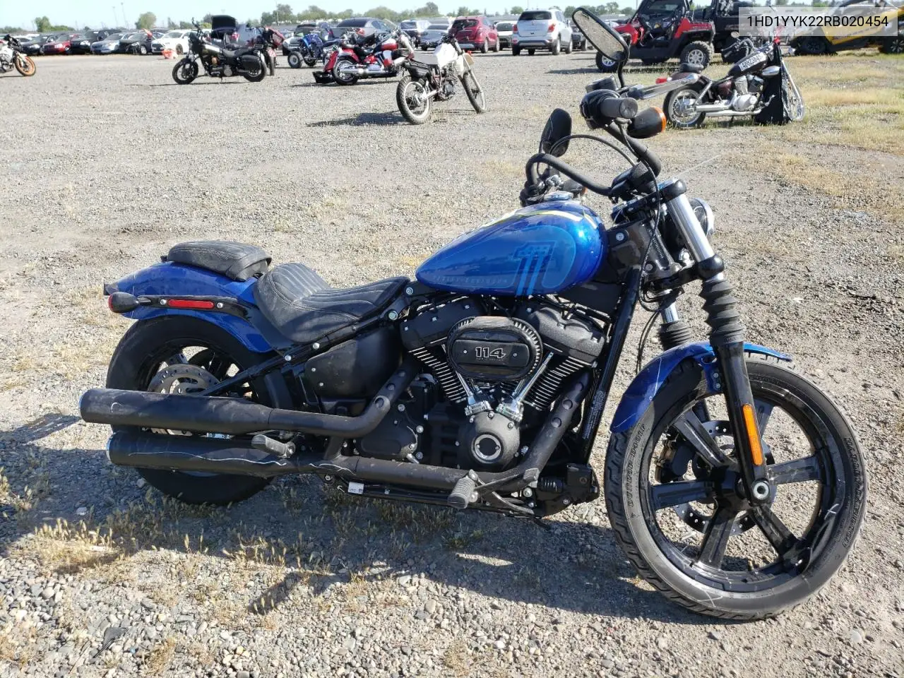 2024 Harley-Davidson Fxbbs VIN: 1HD1YYK22RB020454 Lot: 53991545
