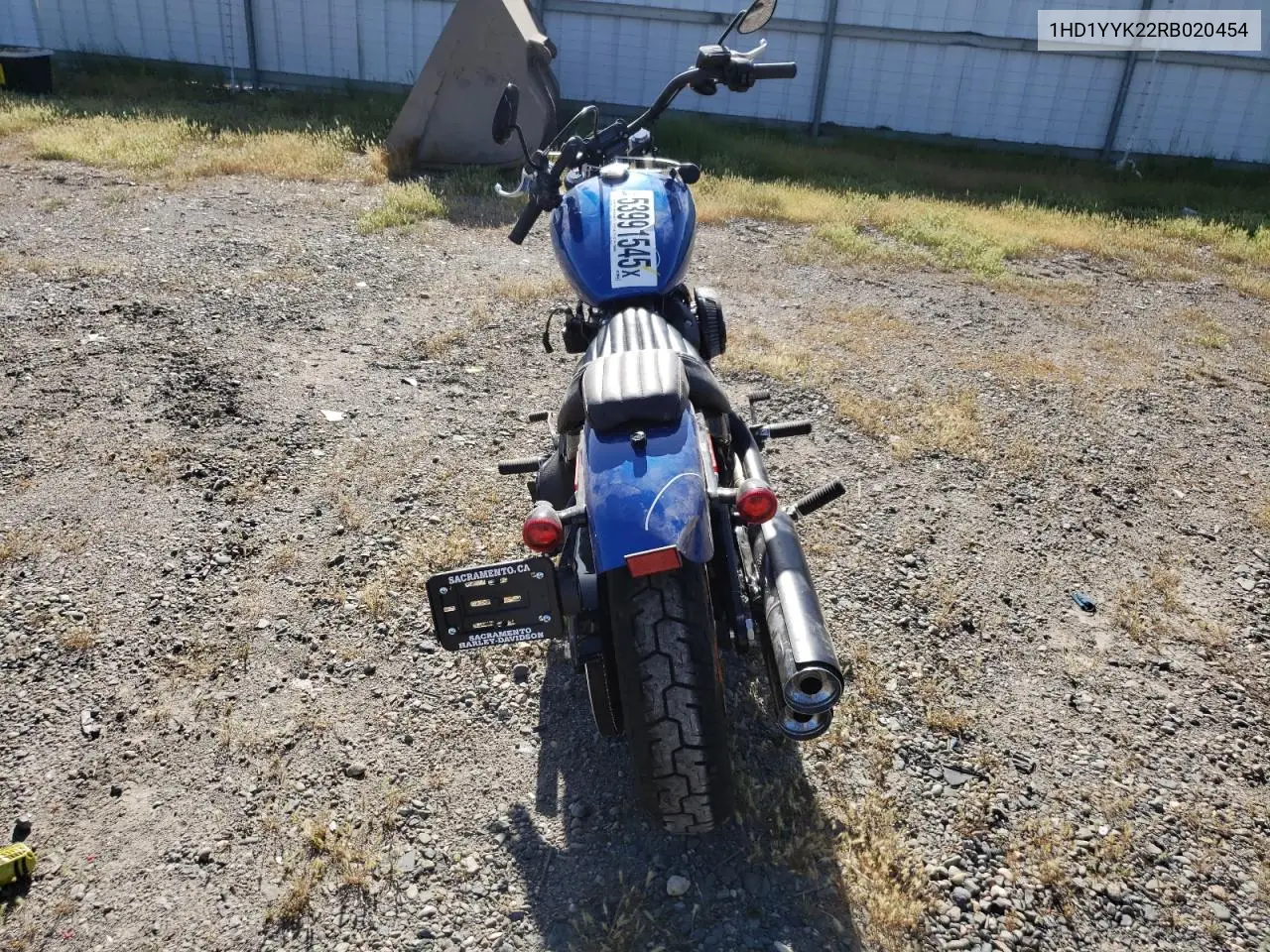 2024 Harley-Davidson Fxbbs VIN: 1HD1YYK22RB020454 Lot: 53991545
