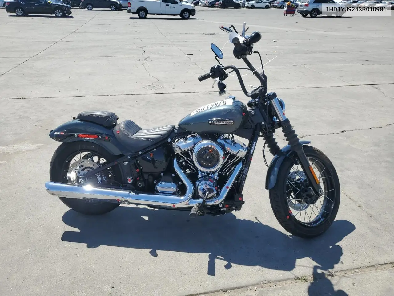 2025 Harley-Davidson Fxbb VIN: 1HD1YJ924SB010981 Lot: 57851155