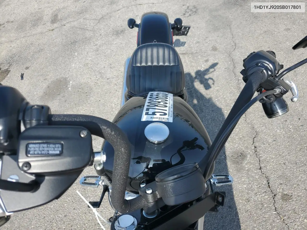 2025 Harley-Davidson Fxbb VIN: 1HD1YJ920SB017801 Lot: 57893655