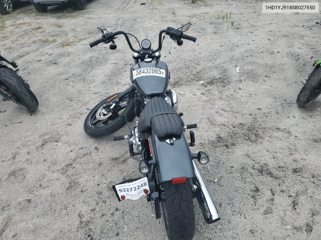 2025 Harley-Davidson Fxbb VIN: 1HD1YJ918SB027550 Lot: 58432065