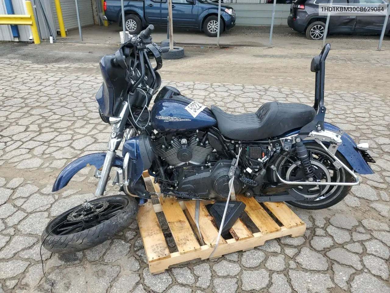 2012 Harley-Davidson Flhx Street Glide VIN: 1HD1KBM30CB629084 Lot: 54222195