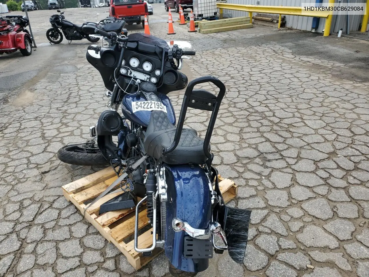 2012 Harley-Davidson Flhx Street Glide VIN: 1HD1KBM30CB629084 Lot: 54222195