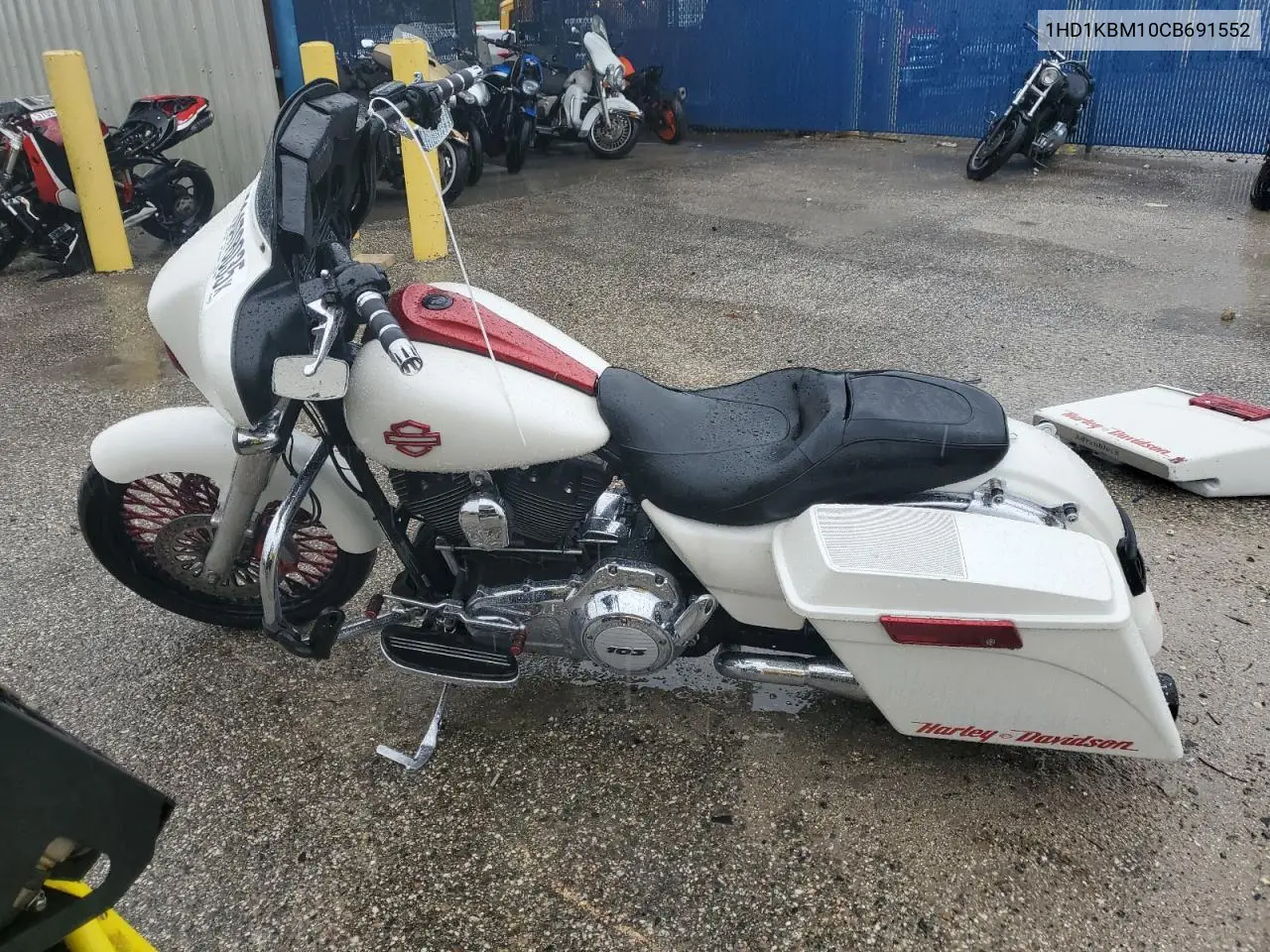 2012 Harley-Davidson Flhx Street Glide VIN: 1HD1KBM10CB691552 Lot: 56478035