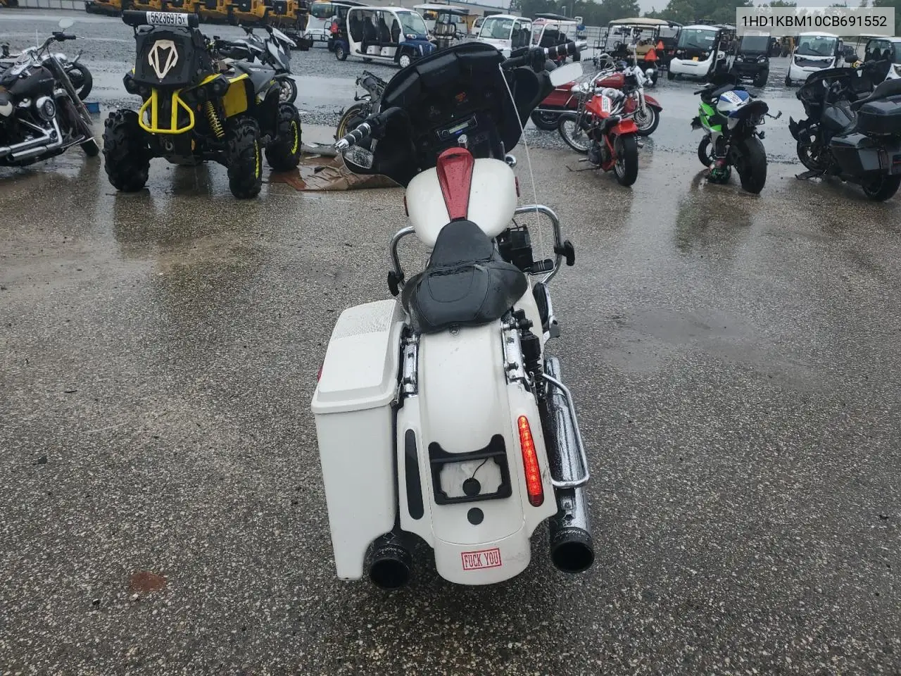 2012 Harley-Davidson Flhx Street Glide VIN: 1HD1KBM10CB691552 Lot: 56478035