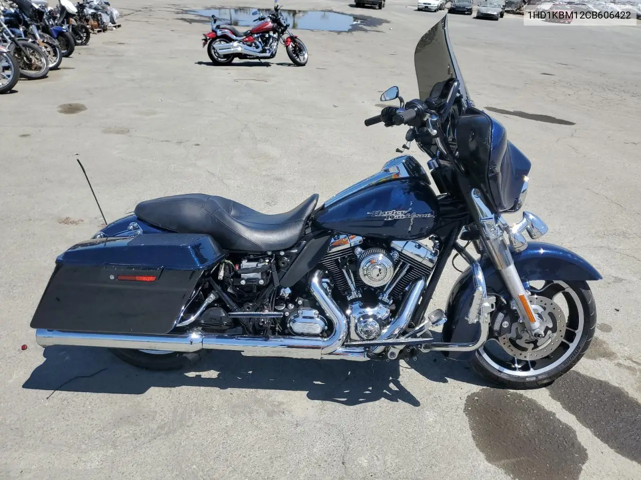 2012 Harley-Davidson Flhx Street Glide VIN: 1HD1KBM12CB606422 Lot: 62098775