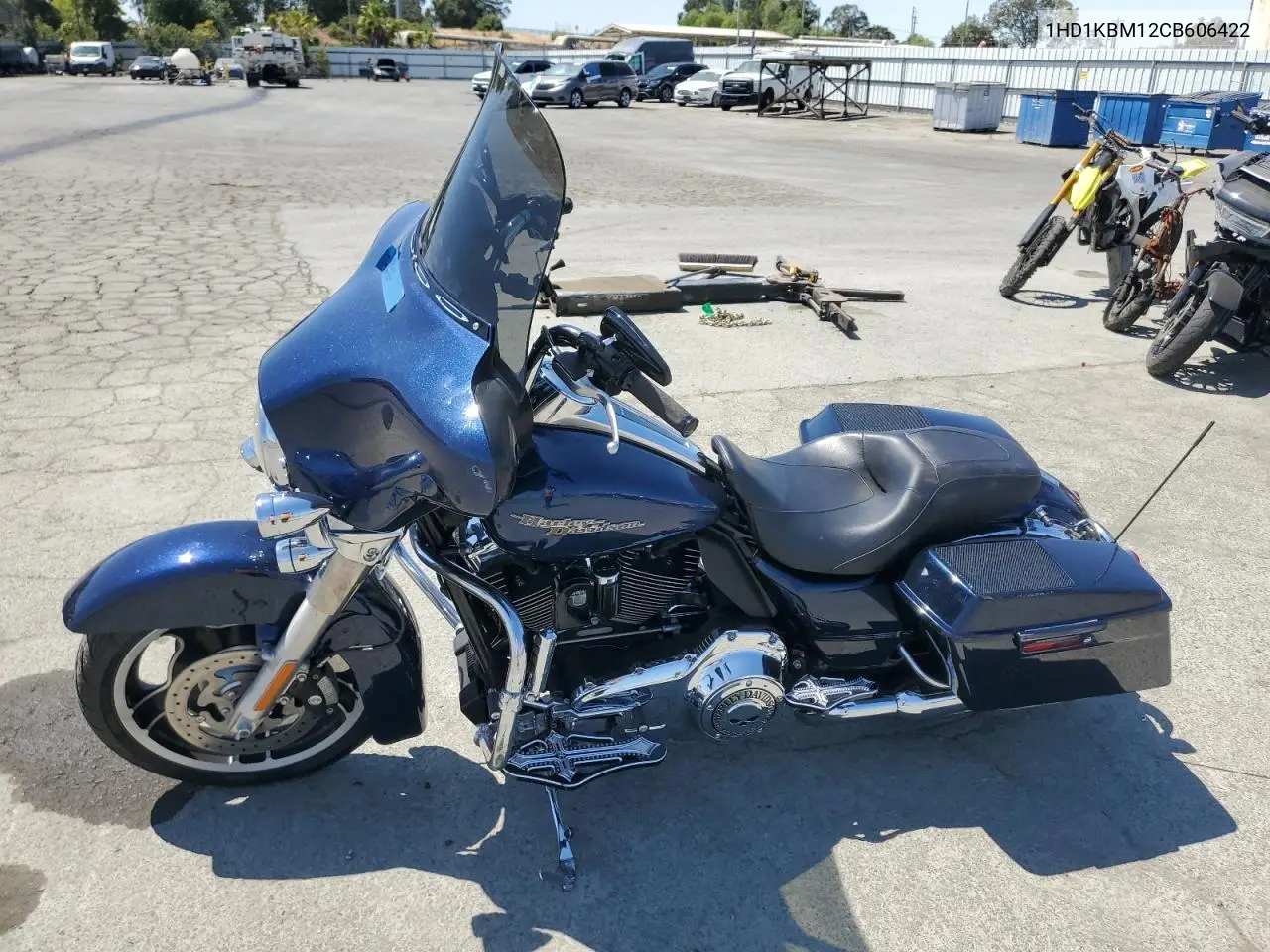 2012 Harley-Davidson Flhx Street Glide VIN: 1HD1KBM12CB606422 Lot: 62098775