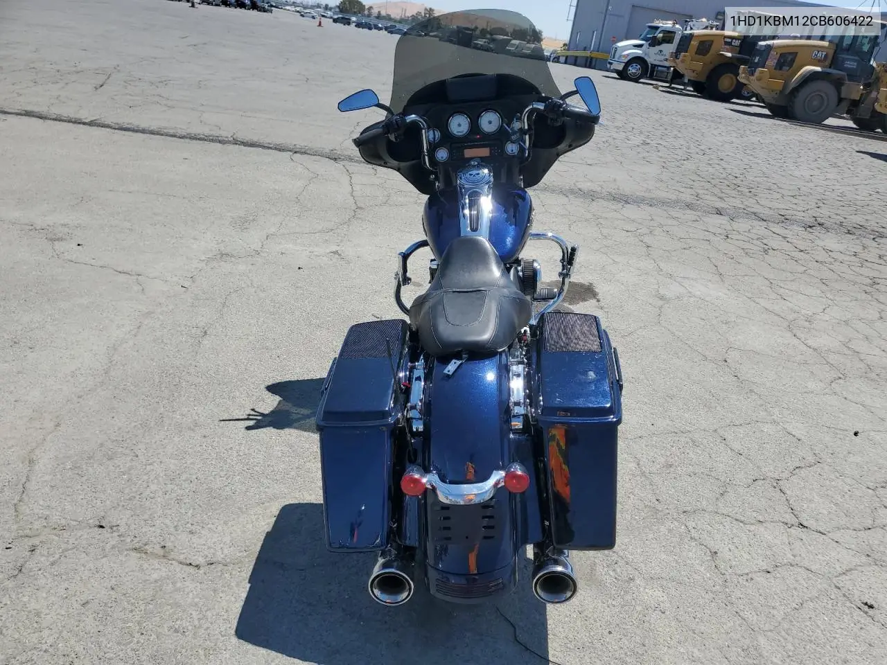 2012 Harley-Davidson Flhx Street Glide VIN: 1HD1KBM12CB606422 Lot: 62098775