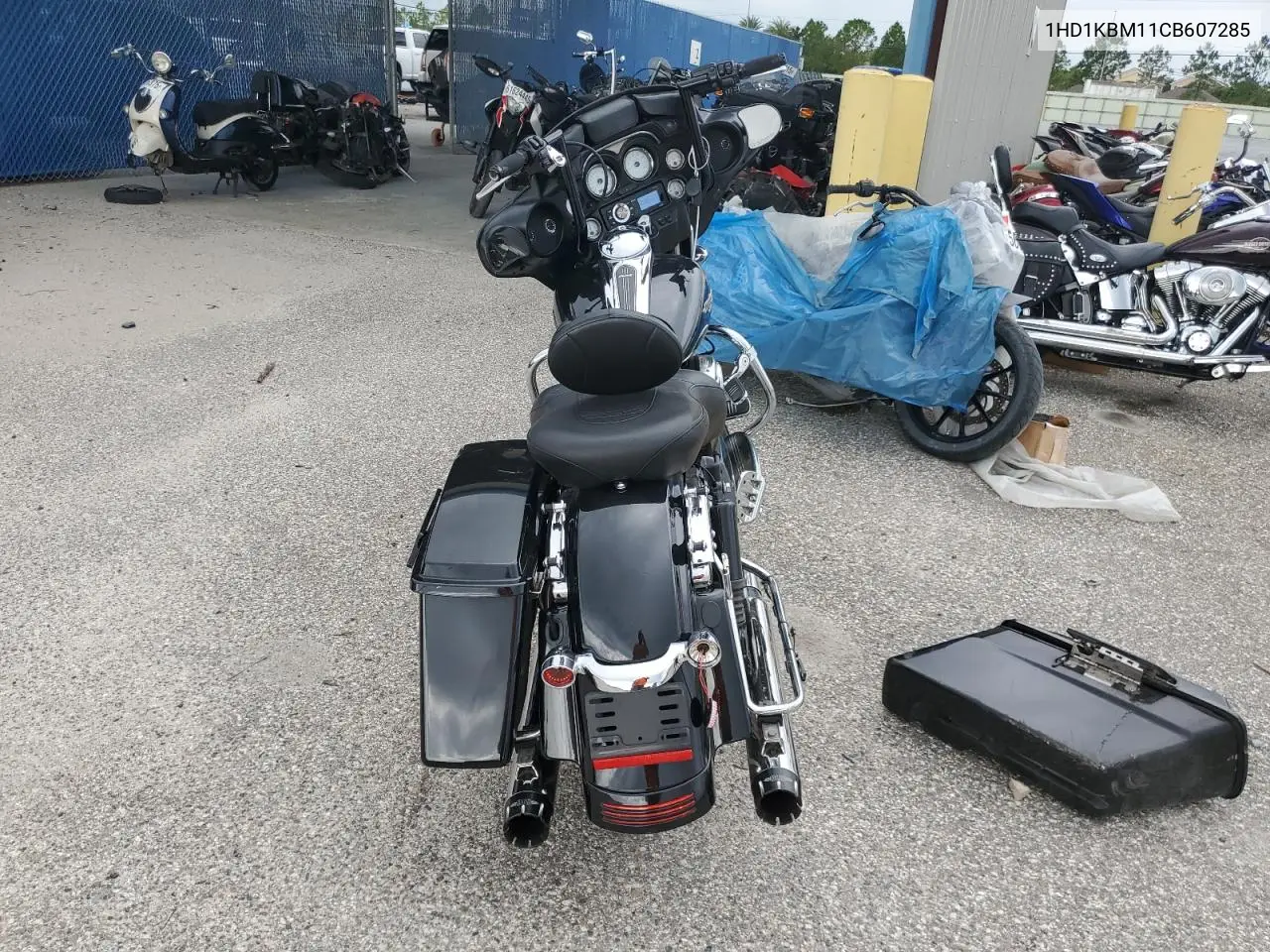 2012 Harley-Davidson Flhx Street Glide VIN: 1HD1KBM11CB607285 Lot: 62708855