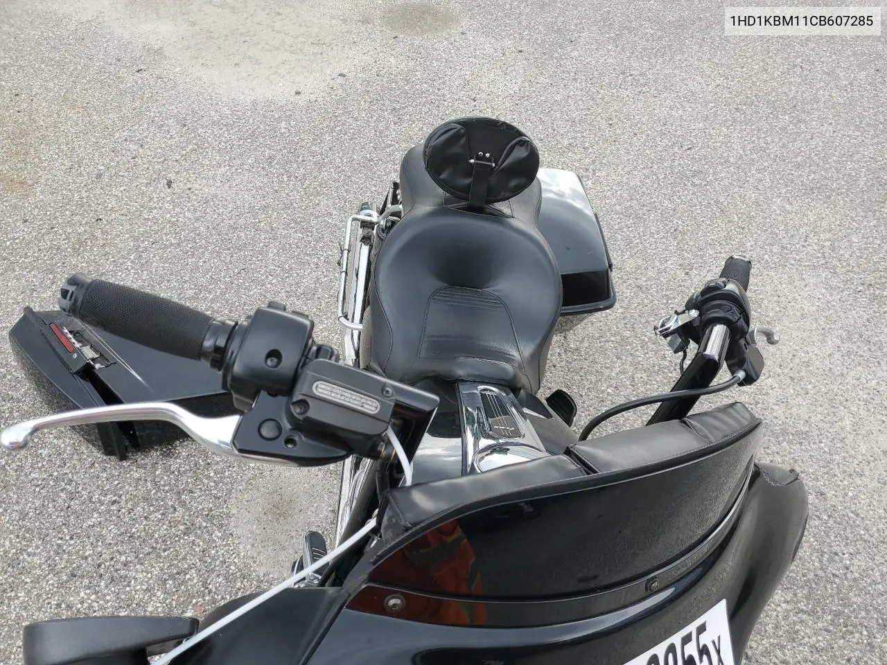 2012 Harley-Davidson Flhx Street Glide VIN: 1HD1KBM11CB607285 Lot: 62708855
