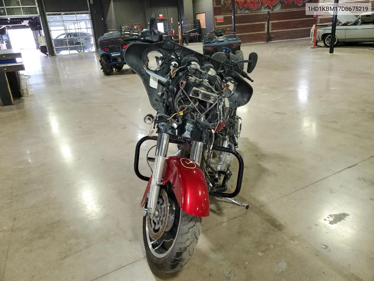 2013 Harley-Davidson Flhx Street Glide VIN: 1HD1KBM17DB675219 Lot: 51620765