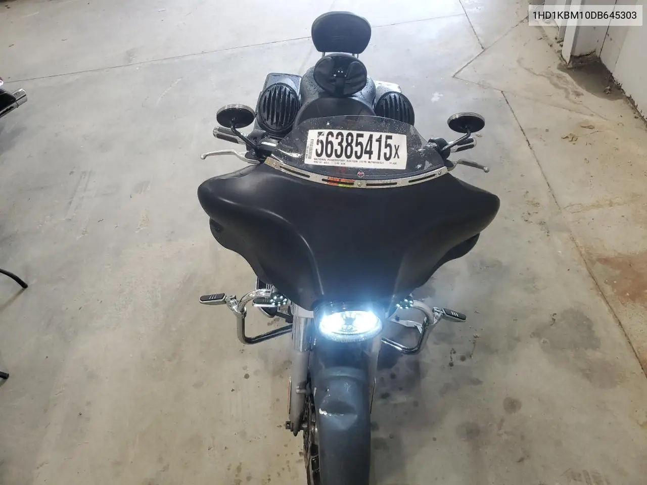 2013 Harley-Davidson Flhx Street Glide VIN: 1HD1KBM10DB645303 Lot: 56385415