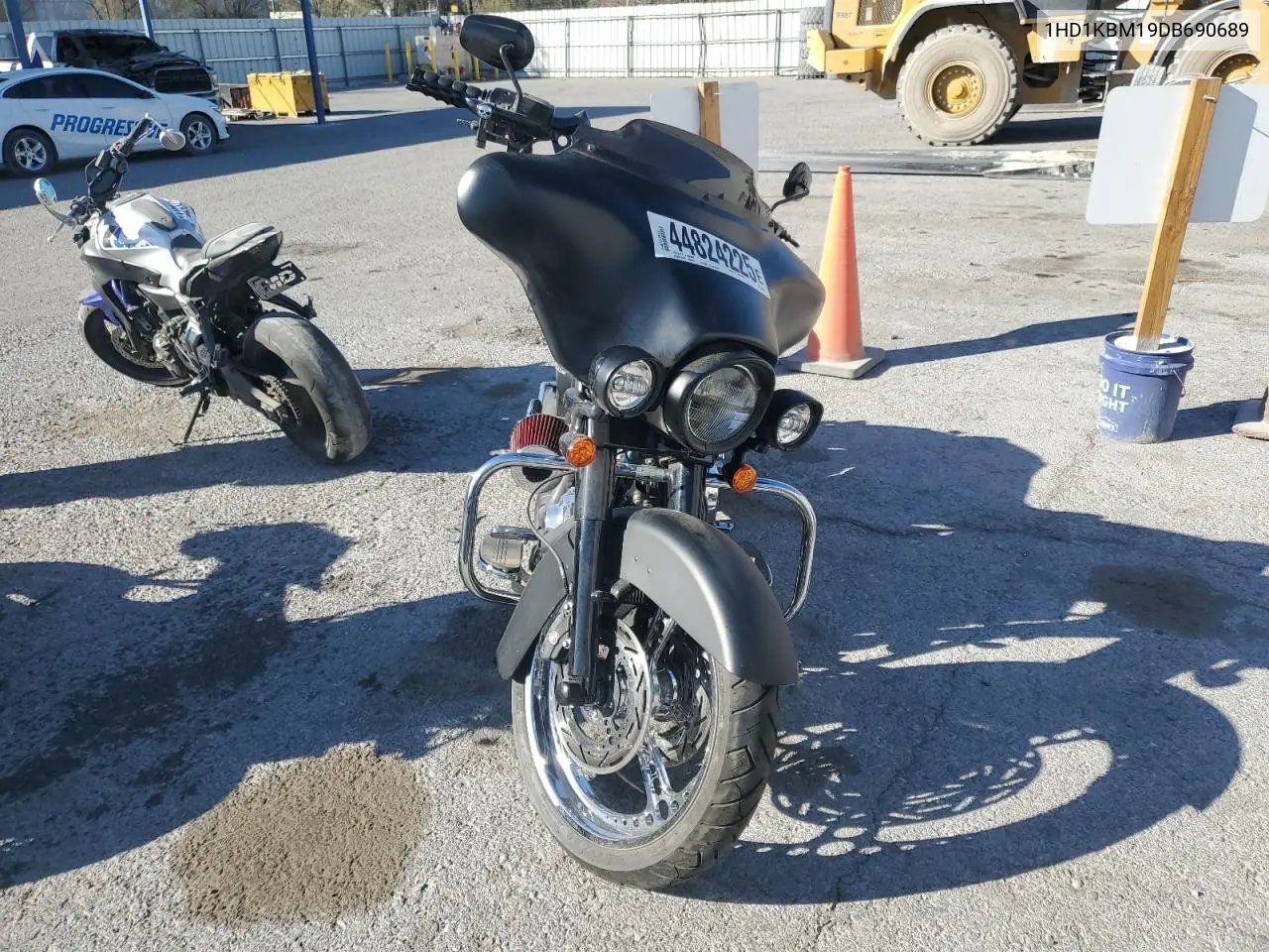 2013 Harley-Davidson Flhx Street Glide VIN: 1HD1KBM19DB690689 Lot: 56725805