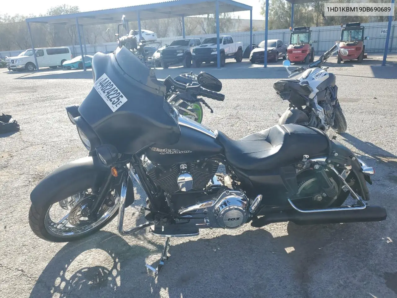 2013 Harley-Davidson Flhx Street Glide VIN: 1HD1KBM19DB690689 Lot: 56725805