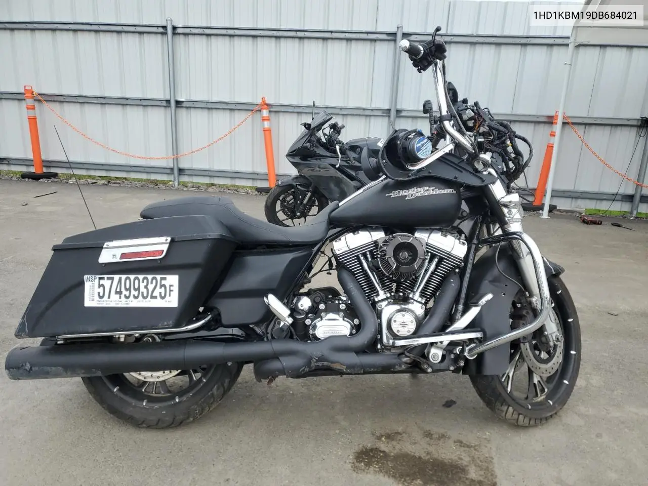 2013 Harley-Davidson Flhx Street Glide VIN: 1HD1KBM19DB684021 Lot: 57499325