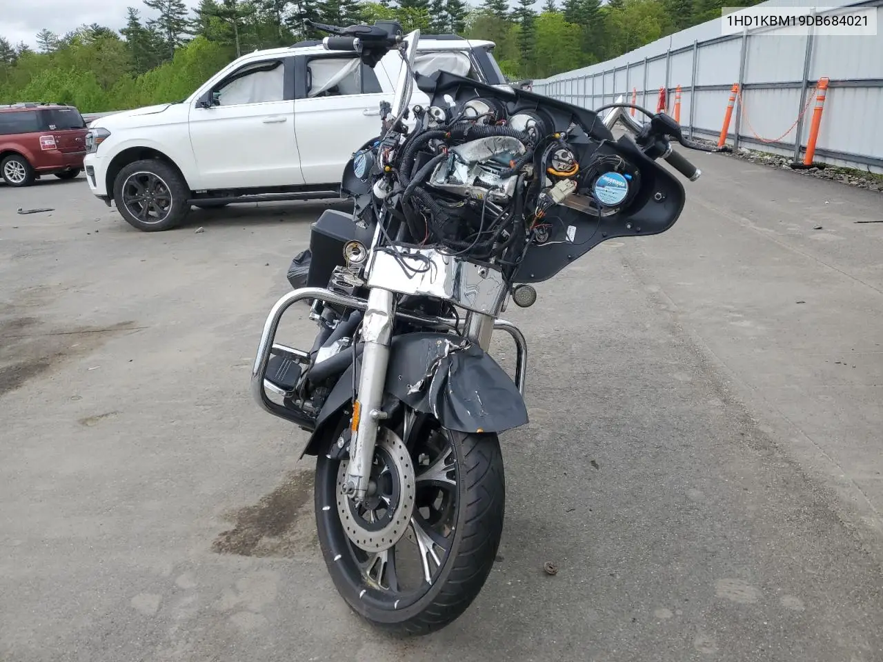 2013 Harley-Davidson Flhx Street Glide VIN: 1HD1KBM19DB684021 Lot: 57499325
