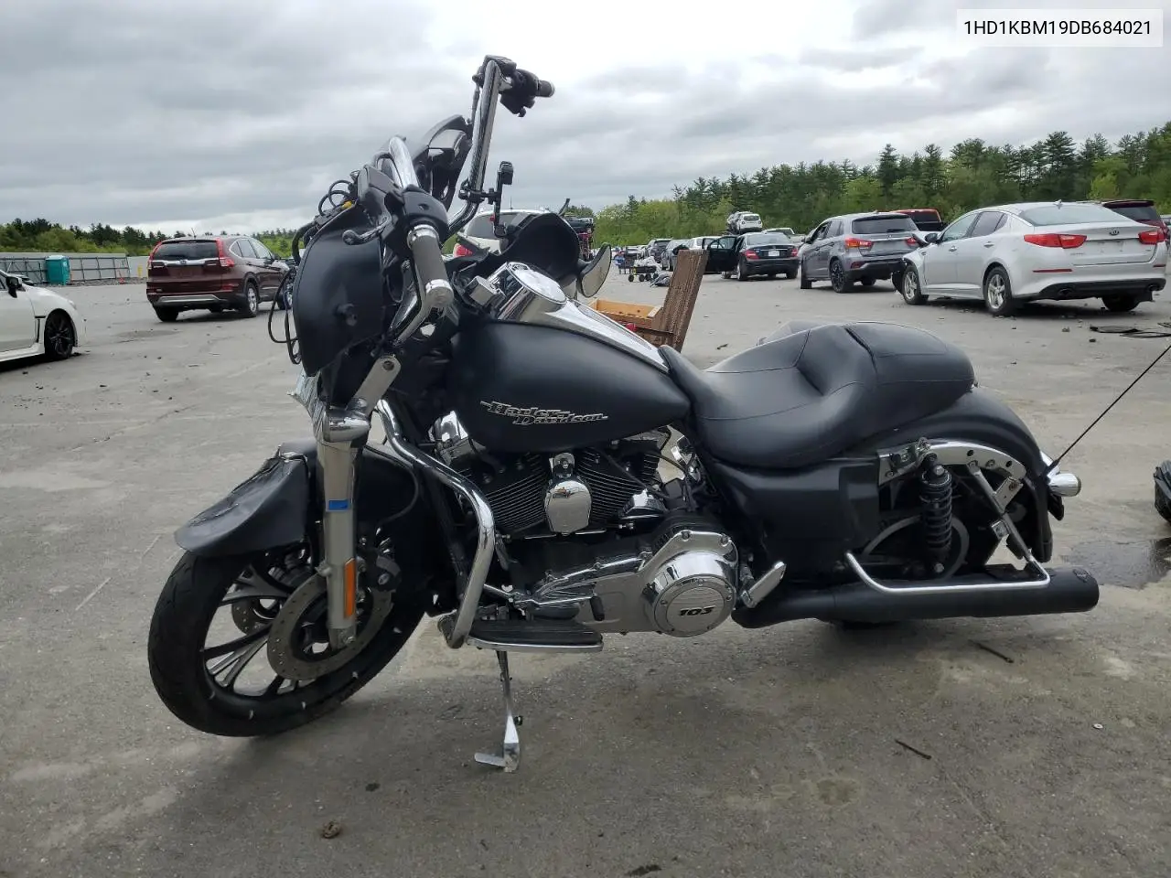 2013 Harley-Davidson Flhx Street Glide VIN: 1HD1KBM19DB684021 Lot: 57499325