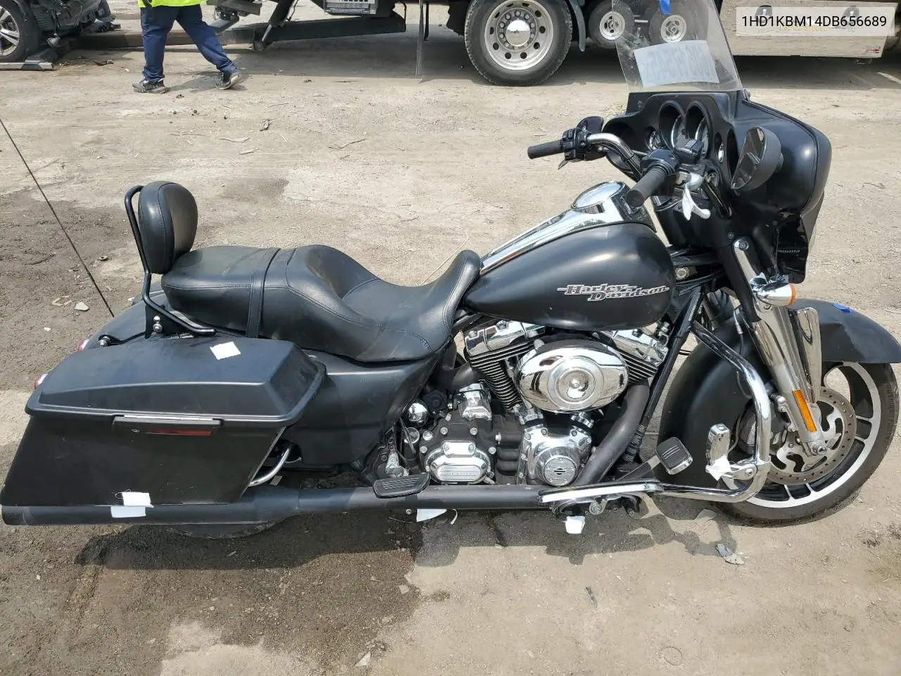 2013 Harley-Davidson Flhx Street Glide VIN: 1HD1KBM14DB656689 Lot: 60617545