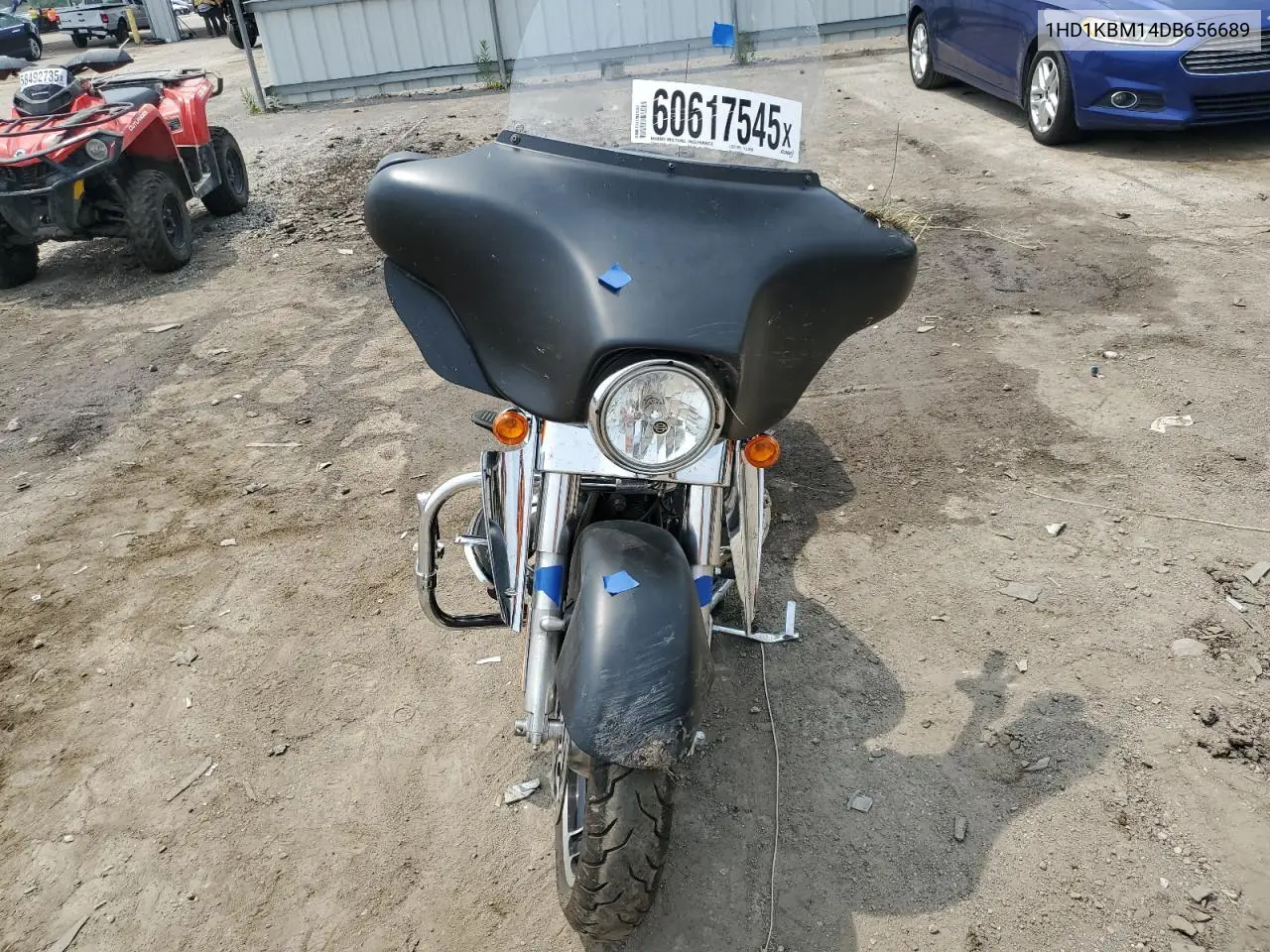 2013 Harley-Davidson Flhx Street Glide VIN: 1HD1KBM14DB656689 Lot: 60617545