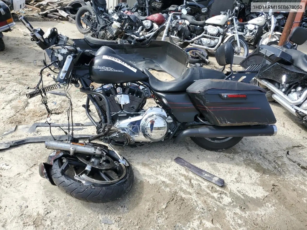 2014 Harley-Davidson Flhxs Street Glide Special VIN: 1HD1KRM15EB678050 Lot: 46823755