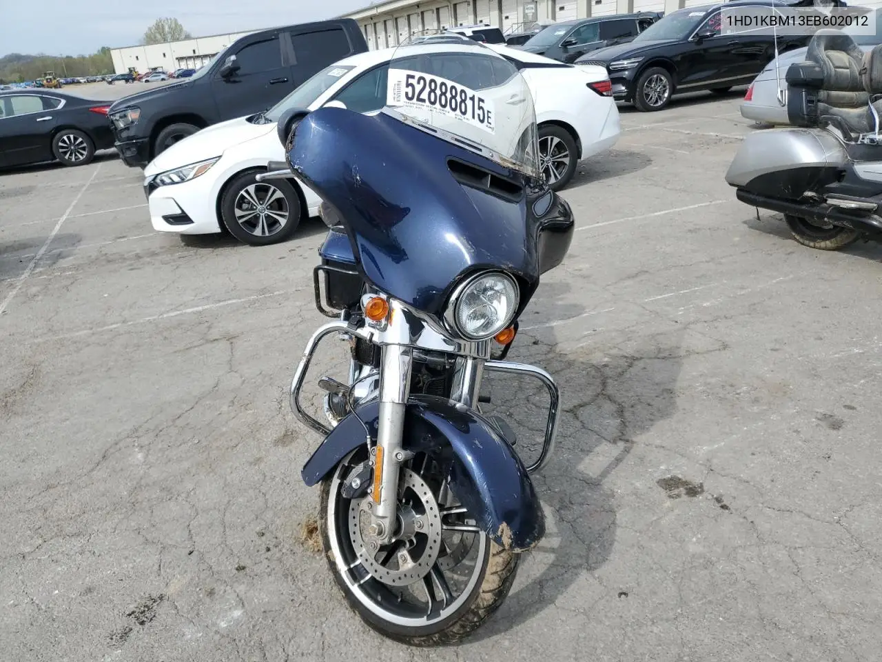 2014 Harley-Davidson Flhx Street Glide VIN: 1HD1KBM13EB602012 Lot: 52888815