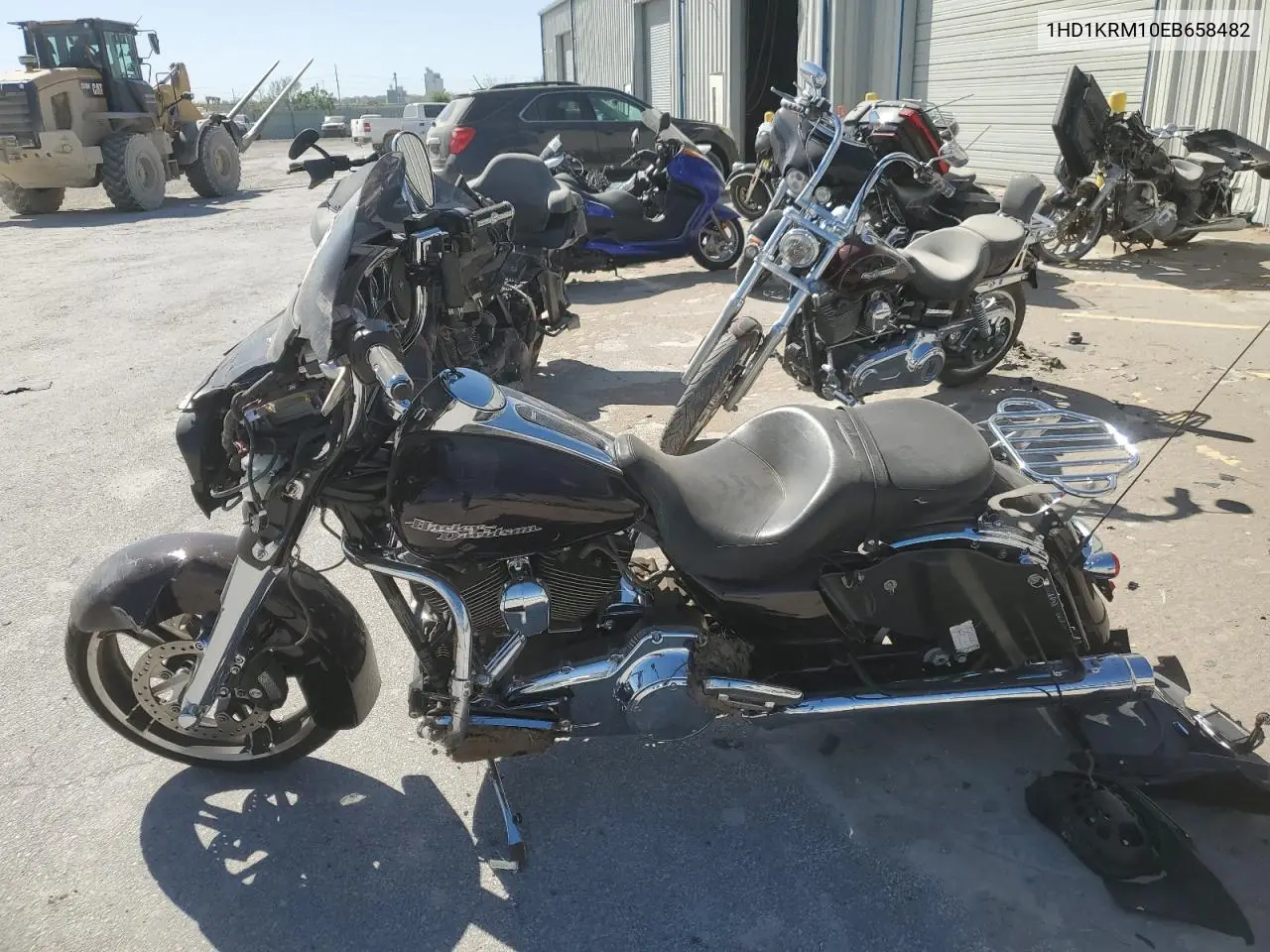 2014 Harley-Davidson Flhxs Street Glide Special VIN: 1HD1KRM10EB658482 Lot: 53118215