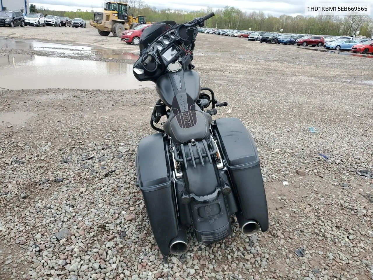 2014 Harley-Davidson Flhx Street Glide VIN: 1HD1KBM15EB669565 Lot: 54926325
