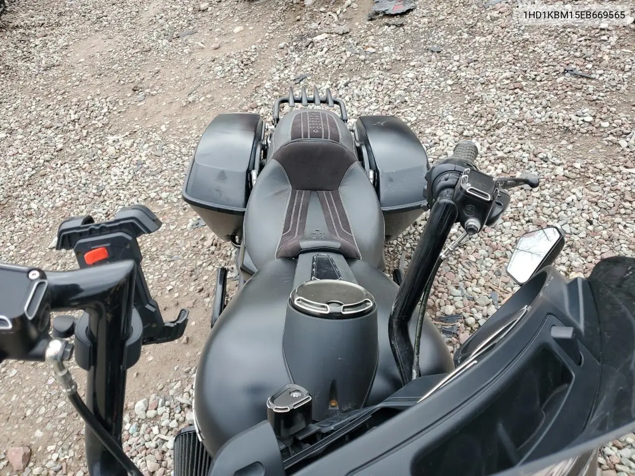 2014 Harley-Davidson Flhx Street Glide VIN: 1HD1KBM15EB669565 Lot: 54926325