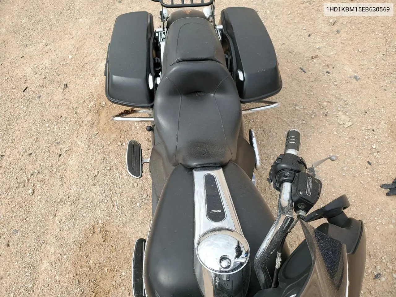 2014 Harley-Davidson Flhx Street Glide VIN: 1HD1KBM15EB630569 Lot: 55214225