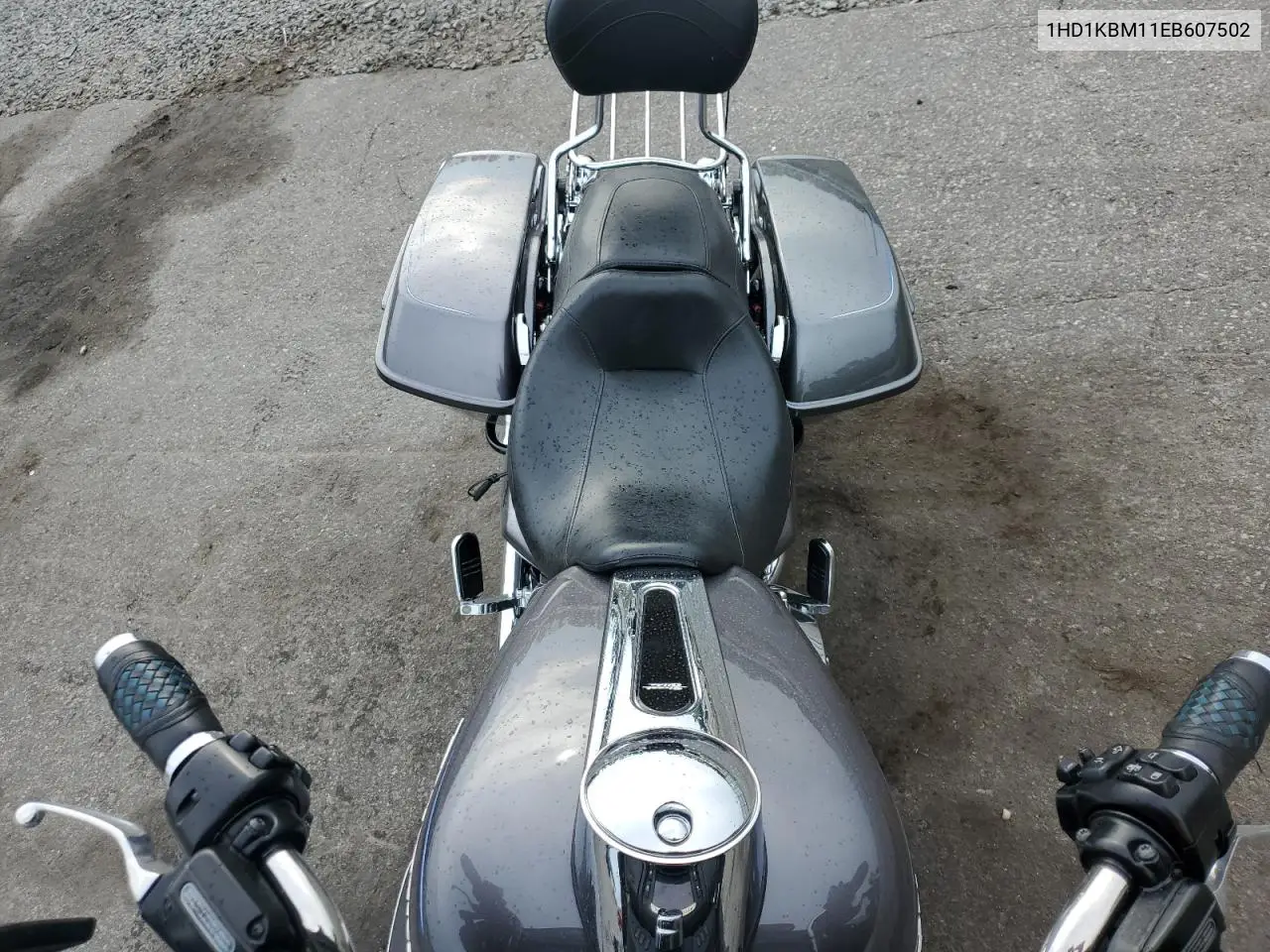 2014 Harley-Davidson Flhx Street Glide VIN: 1HD1KBM11EB607502 Lot: 55661125